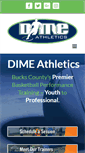 Mobile Screenshot of dimeathletics.com
